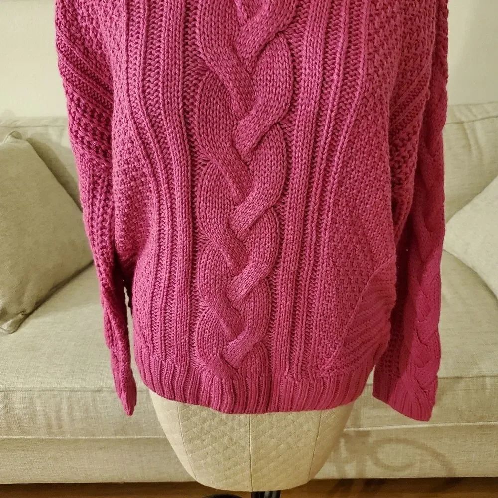 One A Mixed Knit Crew Neck Sweater - Picture 4 of 11